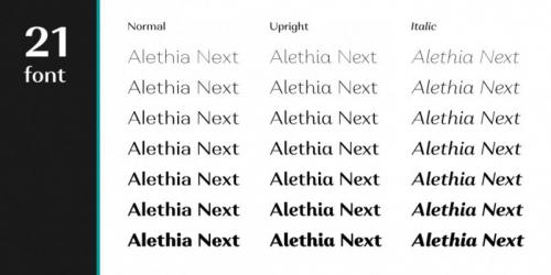 Alethia Next Font Family
