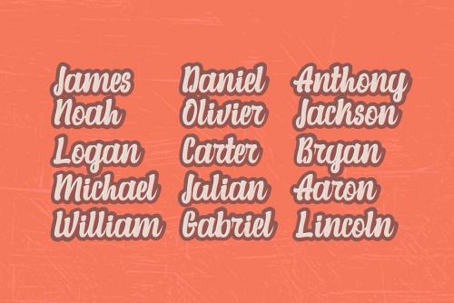 Alexandria Script Layered Font