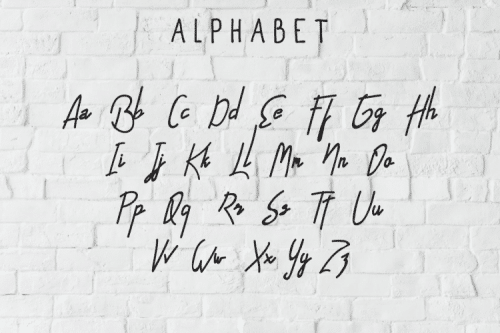 Alfrida Handwritten Font