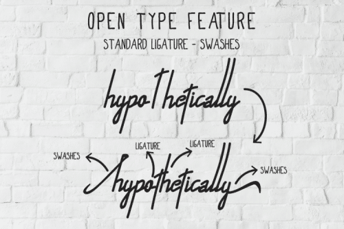 Alfrida Handwritten Font
