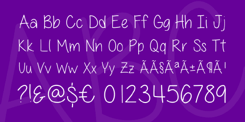 All Things Pink Font