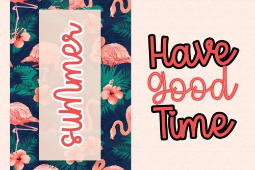 Aloha March Script Font