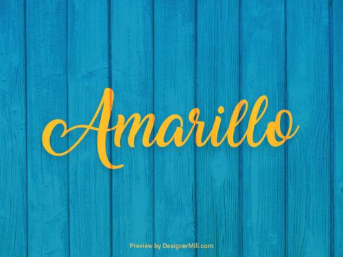 Amarillo Font