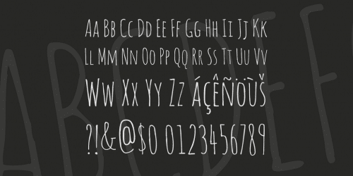 Amatic Font Family