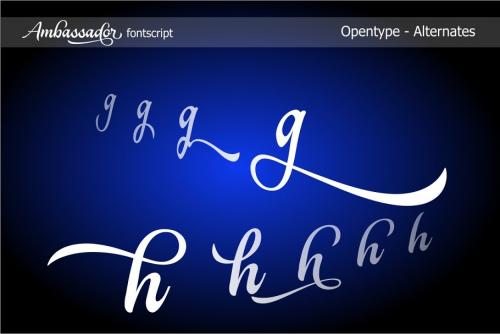 Ambassador Script Font