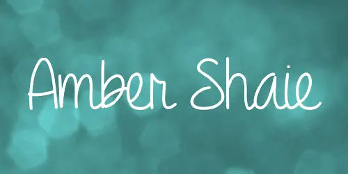Amber Shaie Font