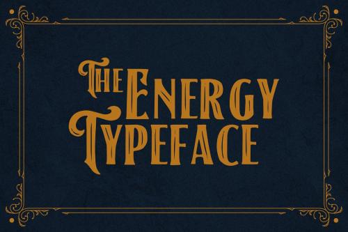 American Label Vintage Font