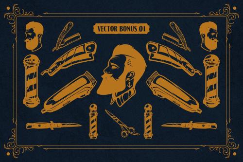 American Label Vintage Font