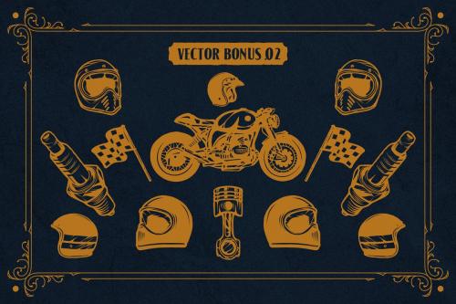 American Label Vintage Font