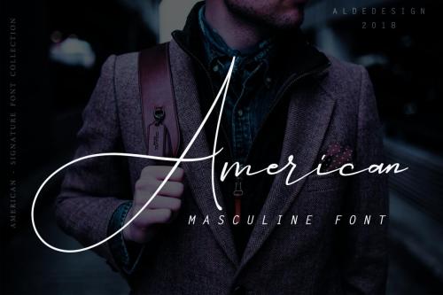 American Signature Font