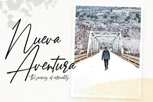 Amostely Signature Font