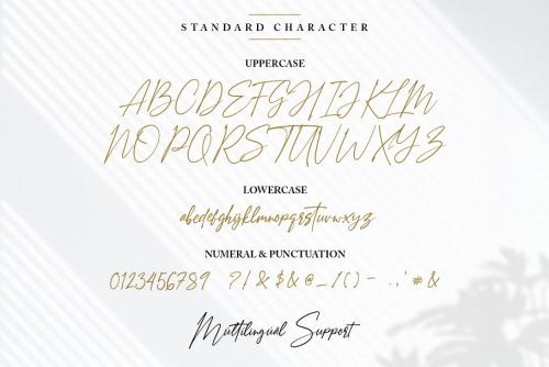 Amostely Signature Font