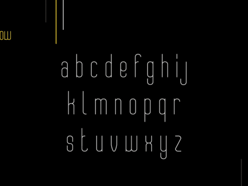 AmperSleek Typeface