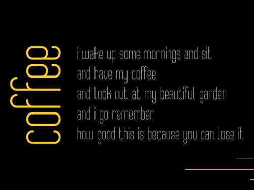 AmperSleek Typeface