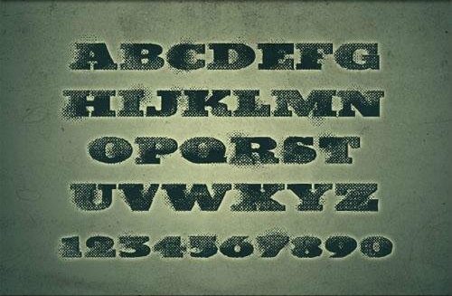 Analog A Grunge Font