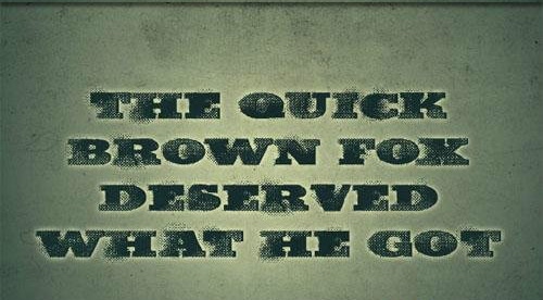 Analog A Grunge Font