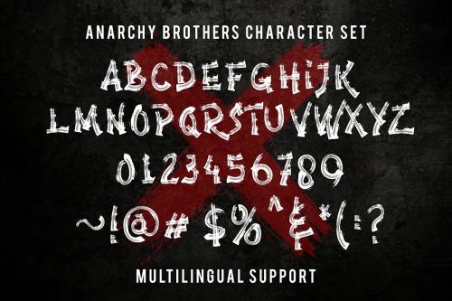 Anarchy Brothers Display Font