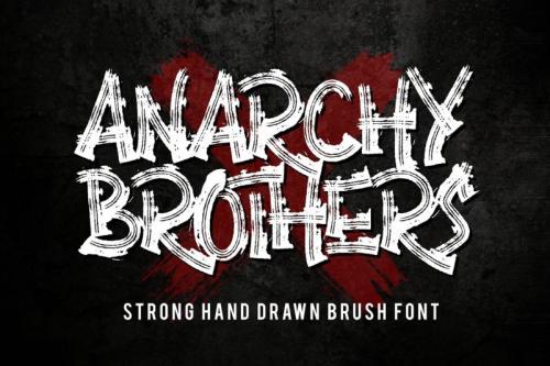 Anarchy Brothers Display Font