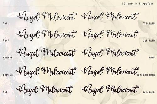 Angel Maleficent Font