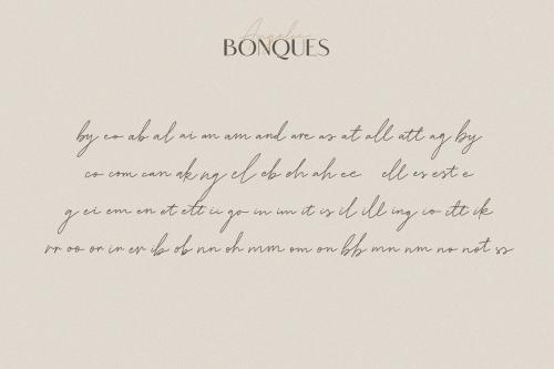 Angelic Bonques Font Duo