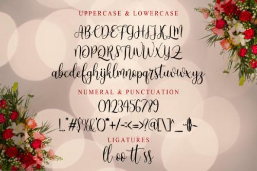 Angelic Calligraphy Font