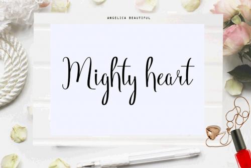 Angelica Script Font