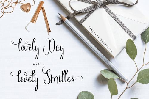 Angelica Script Font