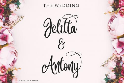 Angelina Handwritten Font