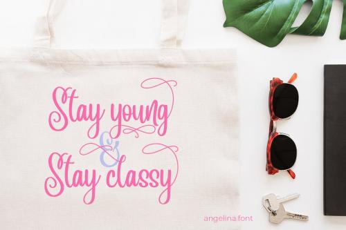 Angelina Handwritten Font