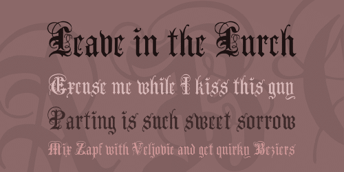 Anglican Text Font