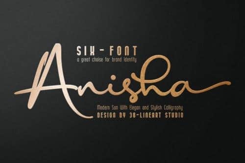 Anisha Handwritten Font