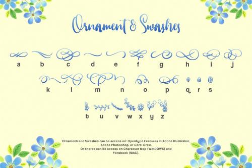 Annamellia Handlettering Font