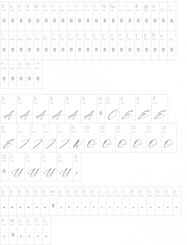 Anthoni Signature Font