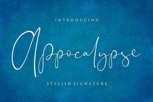 Appocalypse Handwriting Font
