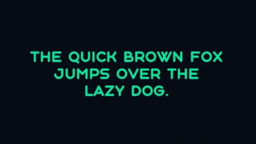 Aqum Sans Serif Font