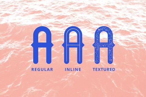 Arcane Sans Font Trio
