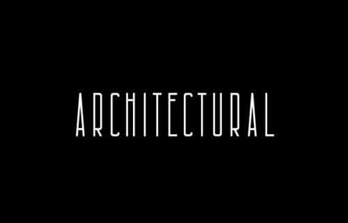 Architectural Free Font