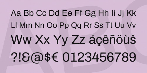 Archivo Font Family