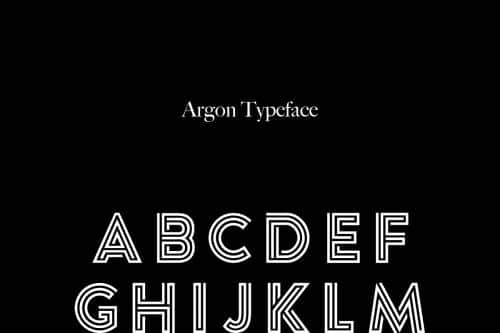 Argon Font