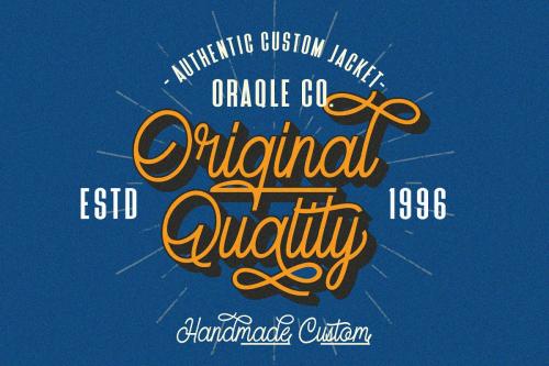 Arkland Monoline Script Font