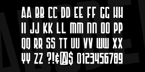 Armor Piercing Font