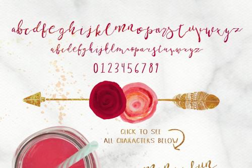 Arrow Script Font