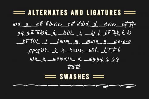 Arthein Bold Script Font