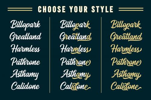 Arthein Bold Script Font