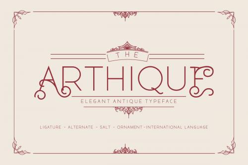 Arthique Elegant Font