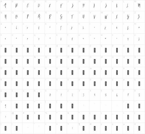 Artistic Friend Rough Font