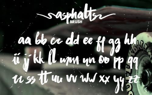 Asphalts Font