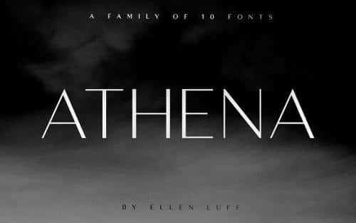 Athena Typeface
