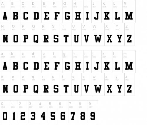 Athletic Font