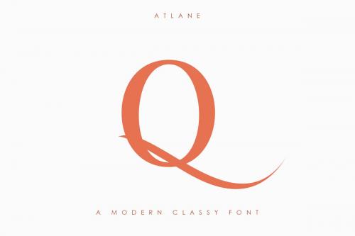Atlane Serif Font